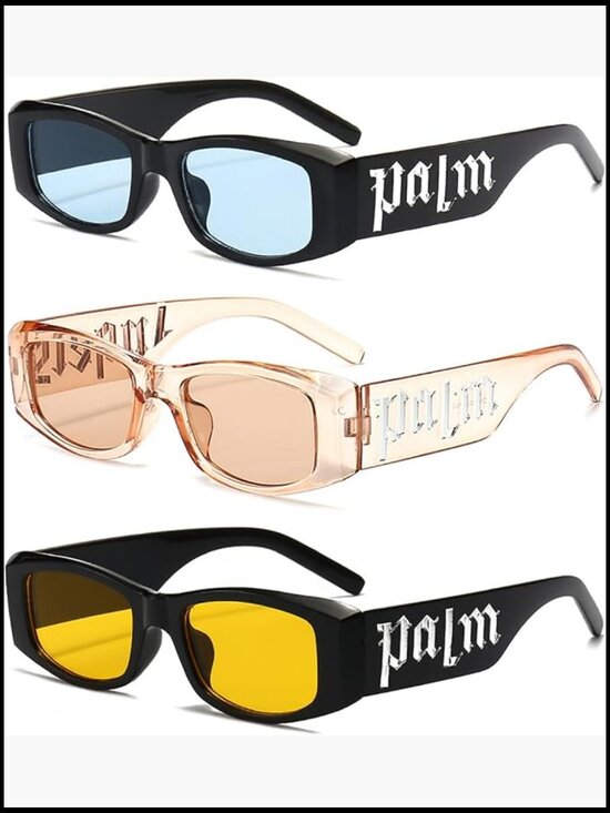3 Pack Plastic Sunglasses, UV Protection, Polarized, Retro Style main image 5